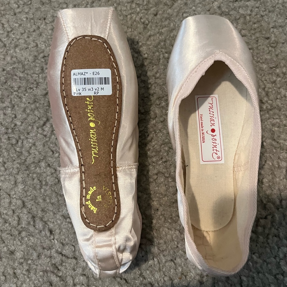 NEW russian pointe Almaz 35 w3 v2